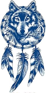 Tattoo Sticker Semi Permanent Realistic Blue Color Last for 2 Weeks and More