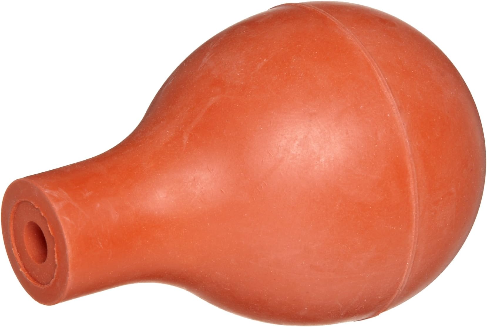 Heathrow Scientific HD20630D Rubber Bulb for Large Pipette and Syringe, 60 mL Capacity, Red
