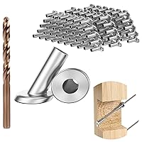 Vista 1 de BLIKA Paquete de 40 fundas protectoras biseladas en ángulo de 25, 30, 35 grados, 1/8 pulgadas, protector de poste en ángulo para barandillas