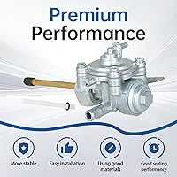 Vista 5 de WFLNHB Llave de vacío para interruptor de combustible, 0.709 in x 0.039 in, repuesto para Honda Ascot Nighthawk Silver Wing Shadow Transalp 600 450