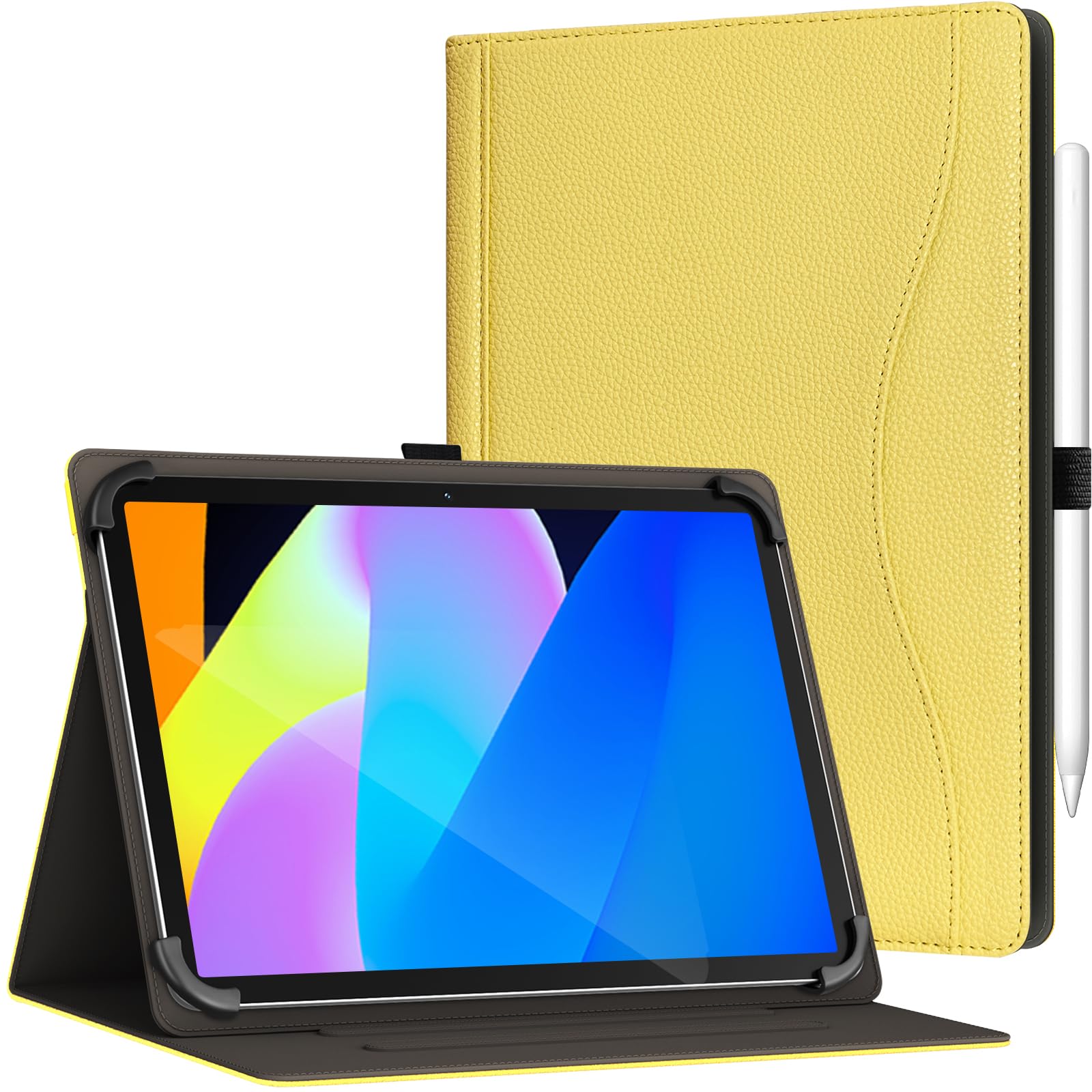 Coque tablette 10.1 pouces jaune pour toute la famille - 8