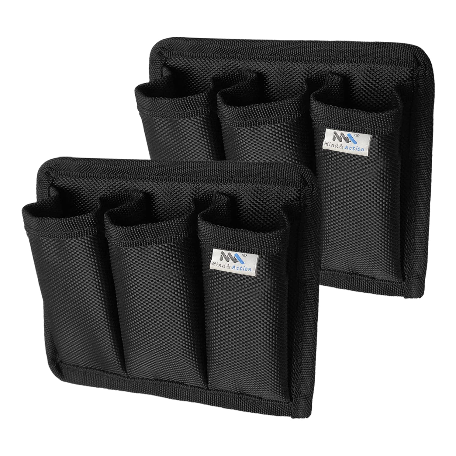 Magazine Storage Pouch, Mind&Action Magazine Holders for Gun Safe Gun Cabinet Organziation (2 Pcs)