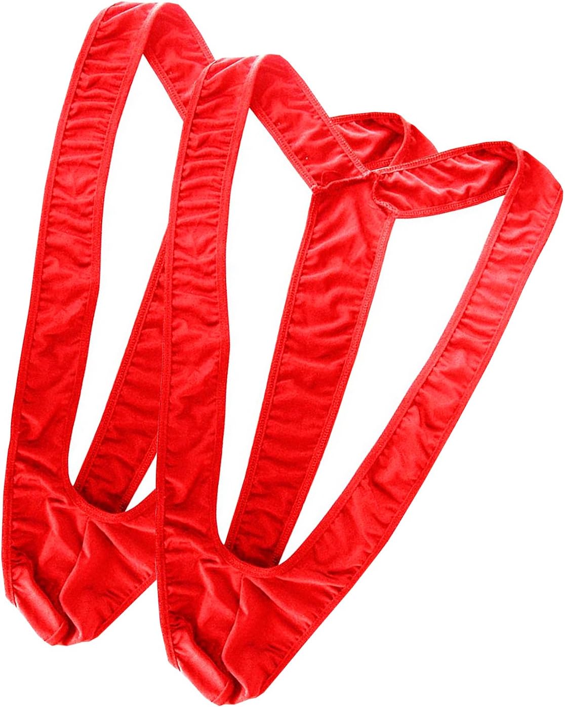 Set of 2 Mens Mankini Underwear Costume Swimsuit Thong Halloween