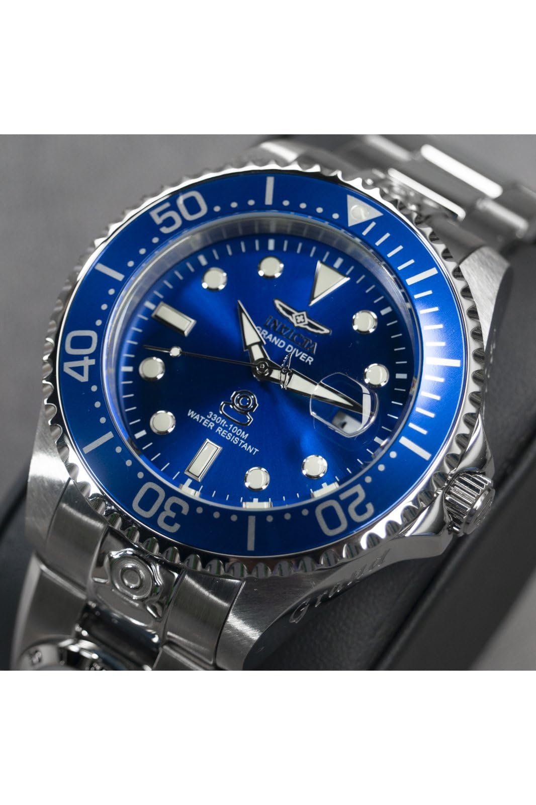 Invicta Pro Diver Edelstahl Herren Automatikuhr - 47mm
