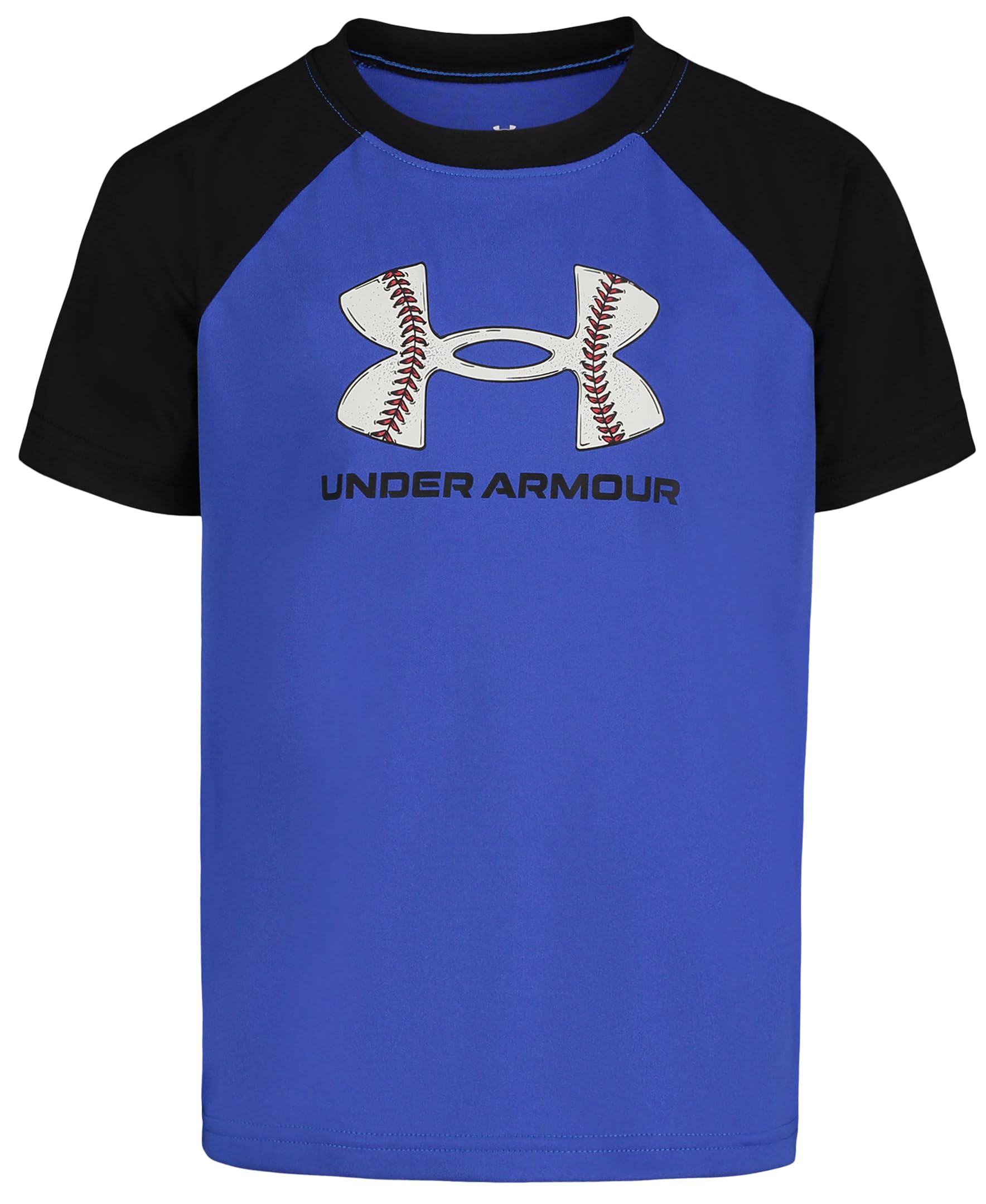 Under Armour UA Baseball Logo Raglan SS, Team Royal Baseball Raglan, 4