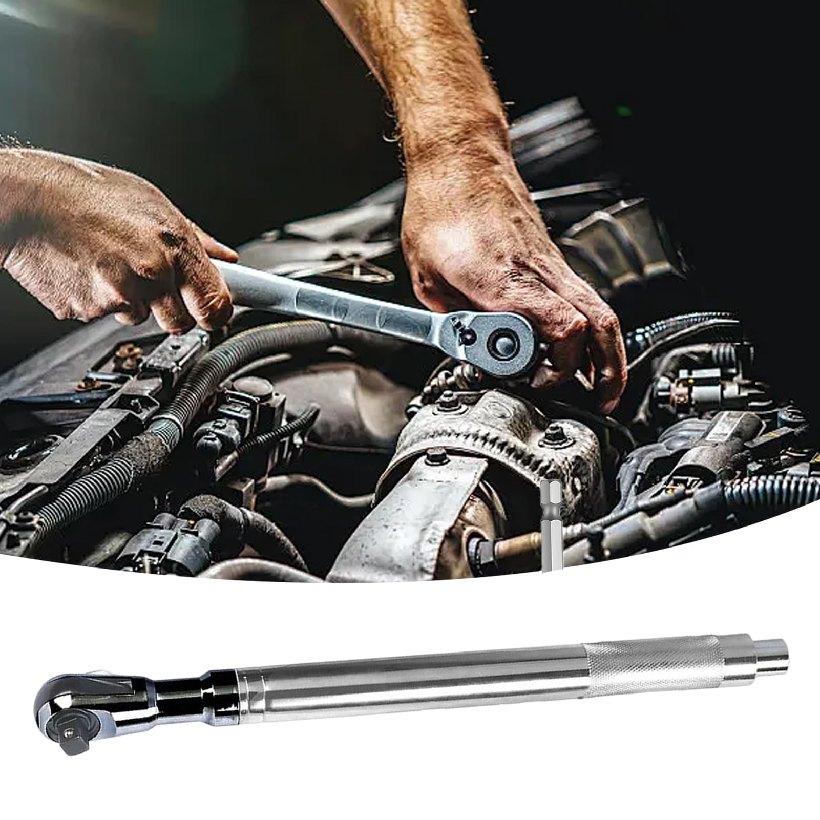 Klucz Przedłużający Offset do Wiertarki Elektrycznej Narzędzie | Klucz Grzechotkowy Do Sprzętu Mechanicznego Motoryzacji Przemysłu Budownictwa Hydrauliki