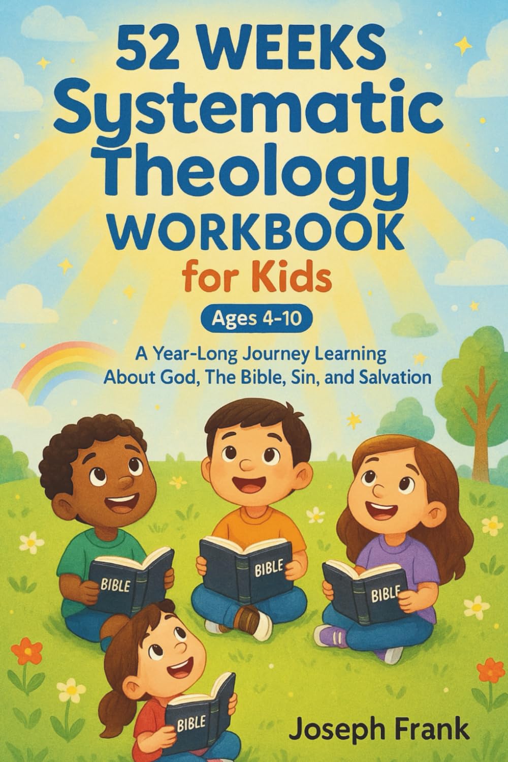 52 WEEKS Systematic Theology WORKBOOK for Kids: A Year-Long Journey Learning About God, The Bible, Sin, and Salvation