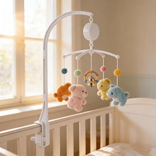 Miniatura 4 de Soporte para campana de cuna, soporte de campana de cama móvil, cuna de bebé, soporte de campana de cama móvil, decoración de juguete, soporte de
