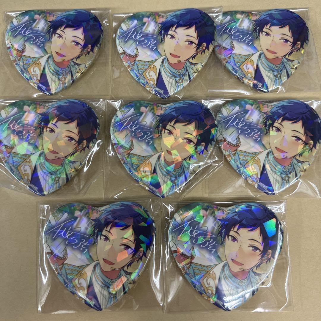 あんスタ とるパカ ハート缶 缶バッジ マグノリア 伏見弓弦