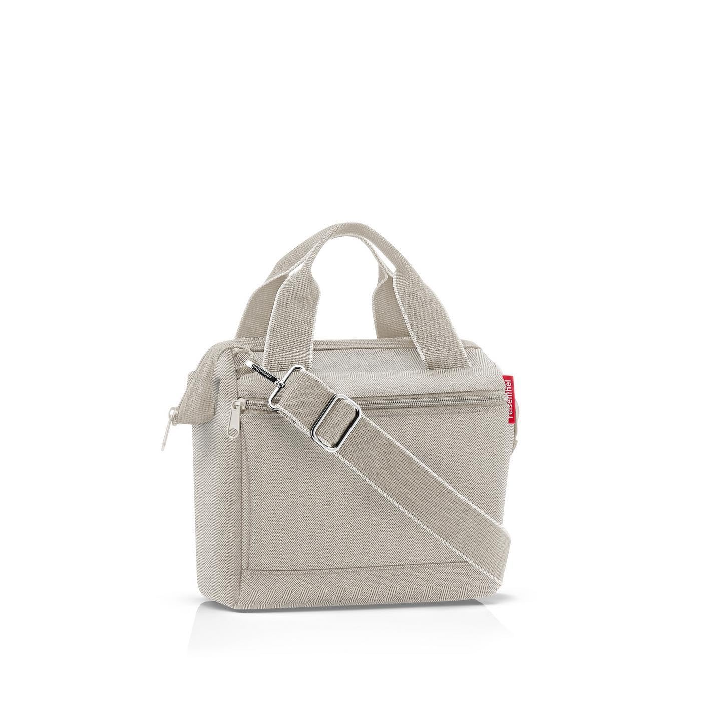 Reisenthel MQ6049 ALLROUNDER CROSS HERRINGBONE SAND Gym Bag Women's HERRINGBONE SAND Size Unica