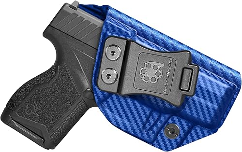 Amberide IWB Holster Fit Taurus GX4 Pistol, Inside Waistband Concealed Carry, Adjustable Cant & 'Posi-Click' Retention, USA Made by Amberide