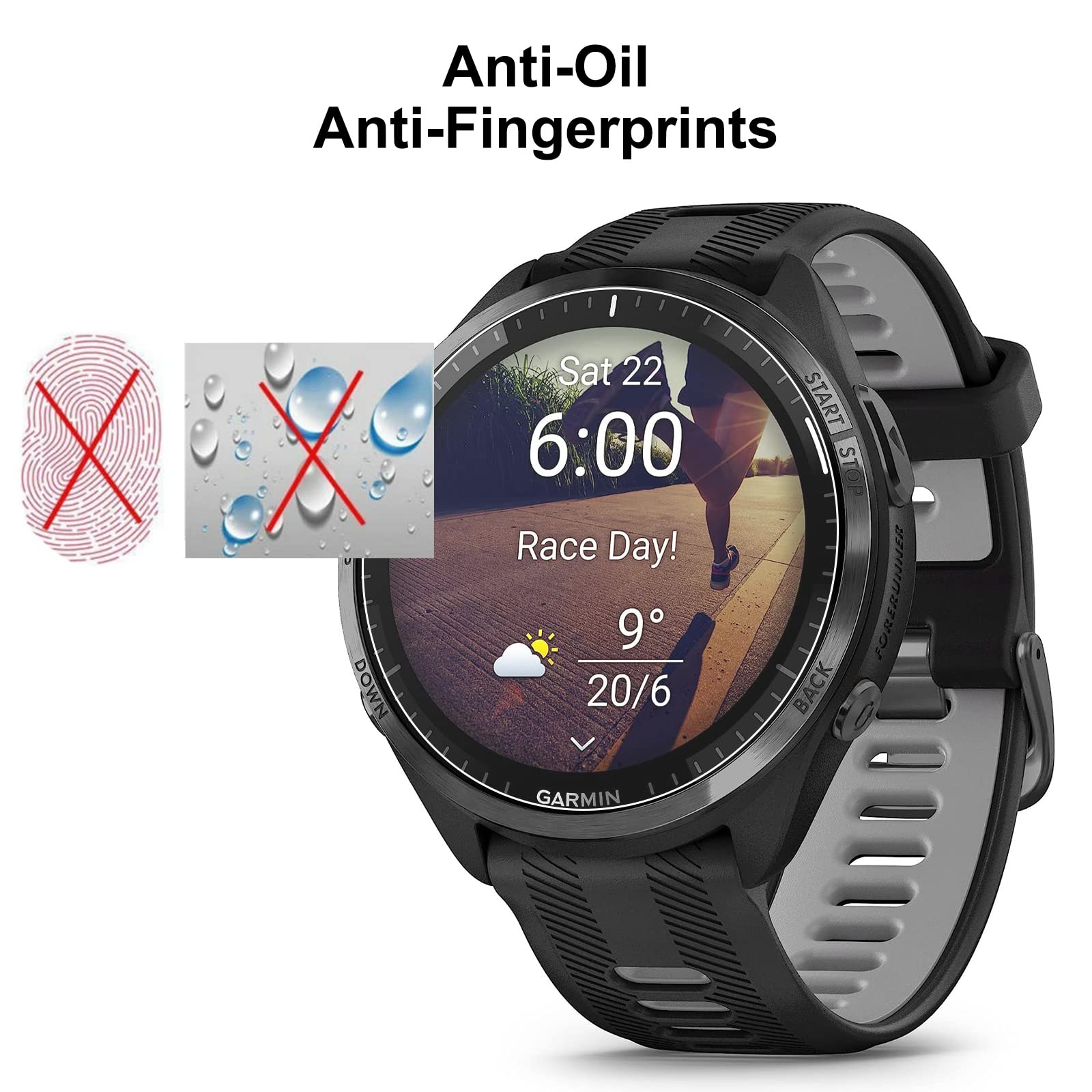 3 Pièces Vitre Protection Pour Garmin Venu 2 Plus, Protège Écran [Ultra