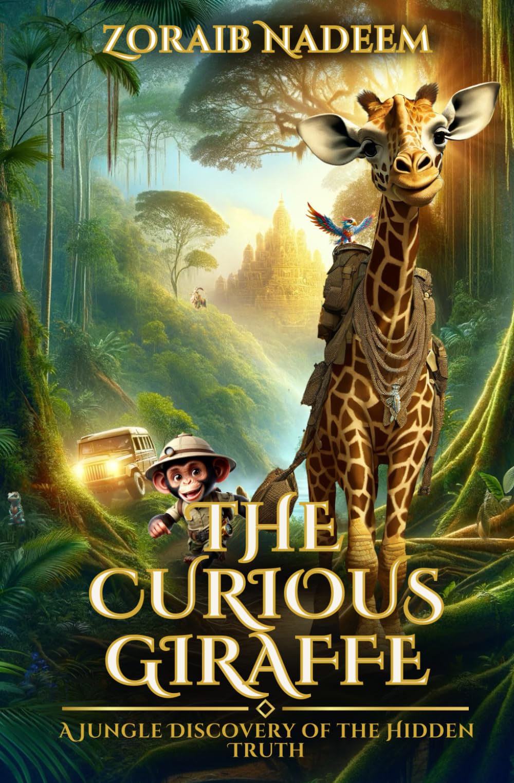 The Curious Giraffe: A Jungle Discovery of the Hidden Truth