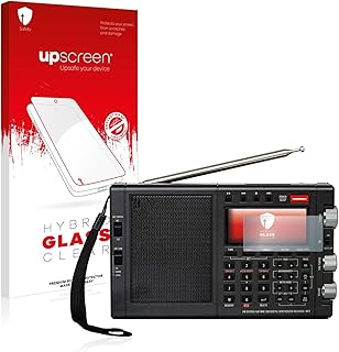 upscreen Screen Protector Film compatible with Tecsun PL-990-9H Glass Protection, Extreme Scratch Resistant