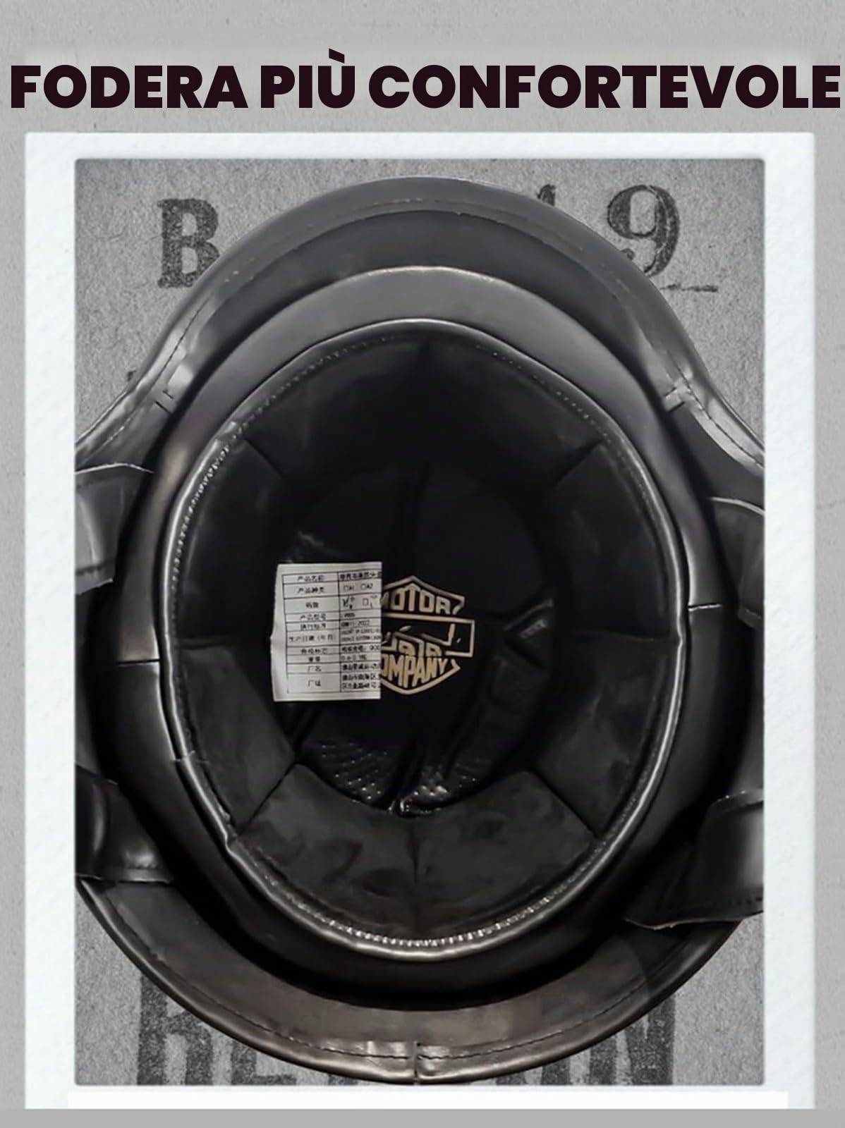 Casco Moto Mezza Faccia Tedesco In Fibra Di Carbonio, Casco Jet Moto Vintage Approvato DOT/ECE Casco Jet Retrò Per Uomini E Donne Adulti