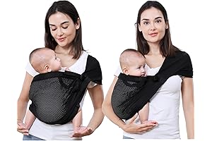 Mesh Ring Sling Baby Carrier for Comfort & Ease