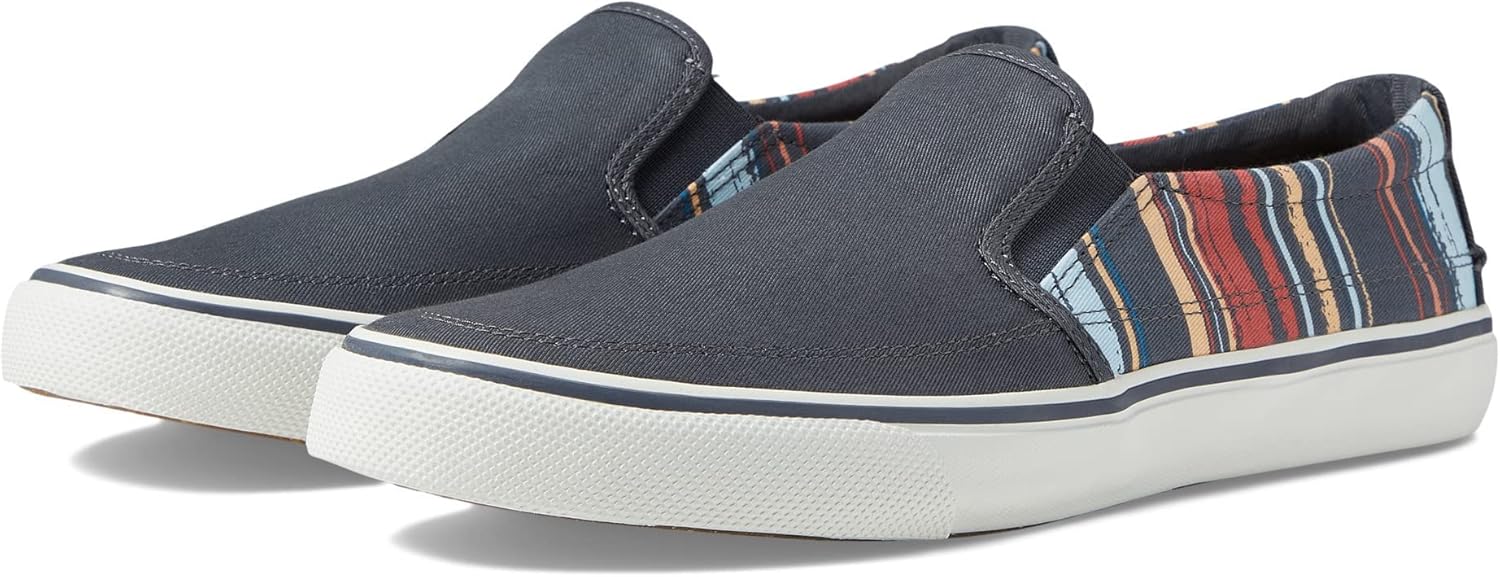 Sperry メンズ Striper II スリッポン シーズナル スニーカー