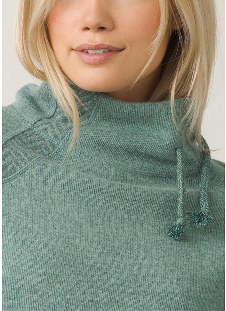prAna Women's Lucia Sweater X-Large Sweetwater Green