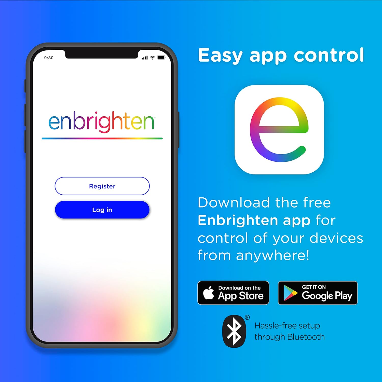 Enbrighten VIBE Smart LED Security Light, Motion Activated, Single Head, ETL Listed, UV Resistant, 1400 Lumens, 4000K, Compatible with Alexa, Google Home, White, 58185 - Image 3