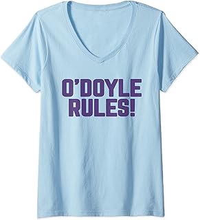 Womens O'Doyle Rules! funny 90s movie funny lines V-Neck T-Shirt