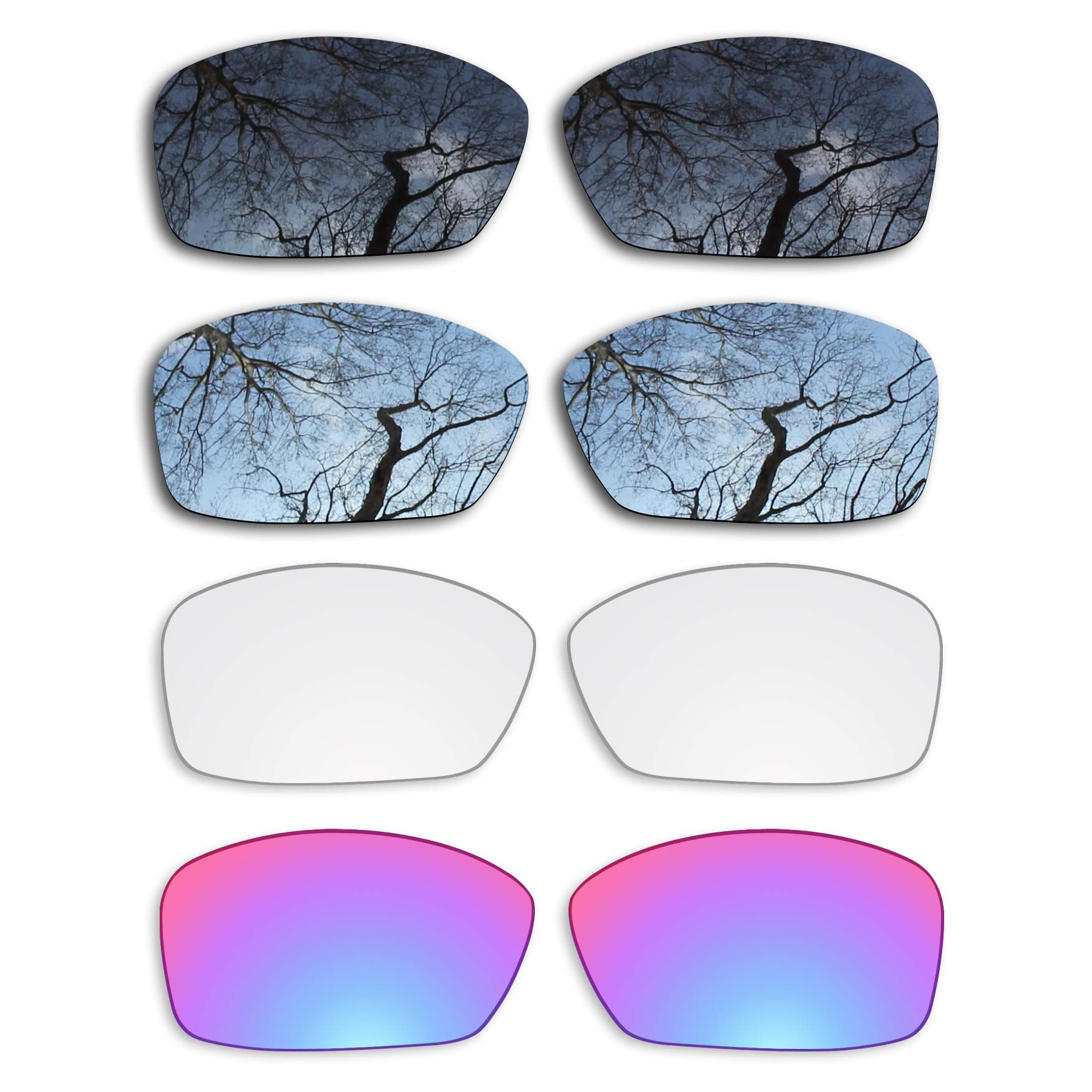 ToughAsNailsToughAsNails Set of 4 Replacement Lenses Oakley Hijinx Pack-BSHG5