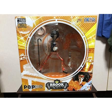 Amazon ワンピース フィギュア メガハウス P O P Sailing Again Pop One Piece ブルック ファンキー ドンキーver フィギュア ドール 通販