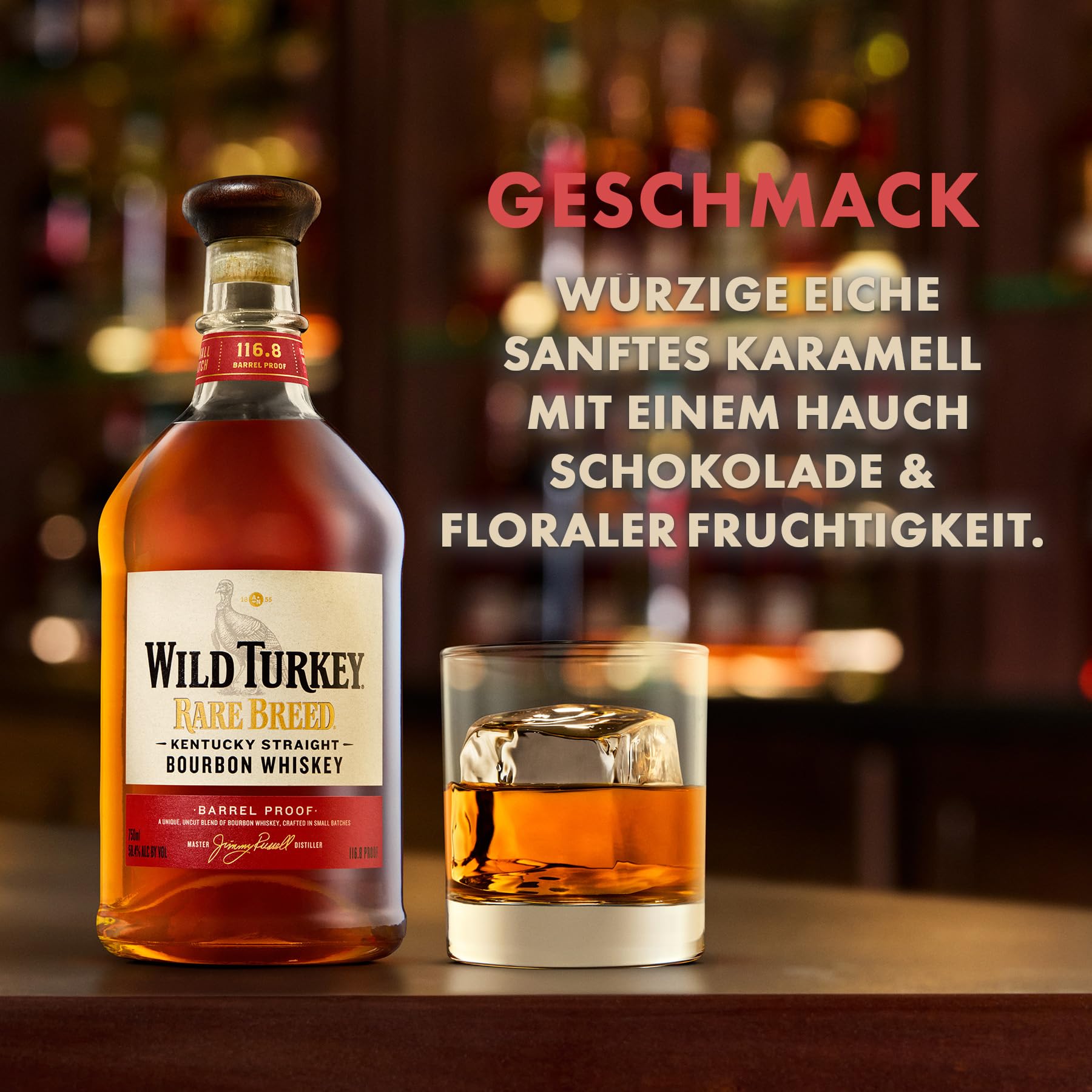 Wild Turkey Rare Breed Bourbon Whiskey 70 Cl | Desertcart INDIA