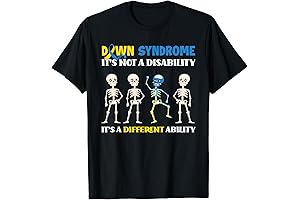 Down Syndrome: A Different Ability, Not a Disability T-Shirt