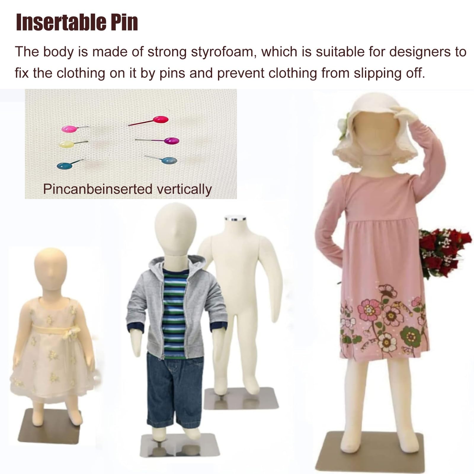 Amazon.co.jp: トルソー マネキン 柔軟な全身マネキン、1-14歳