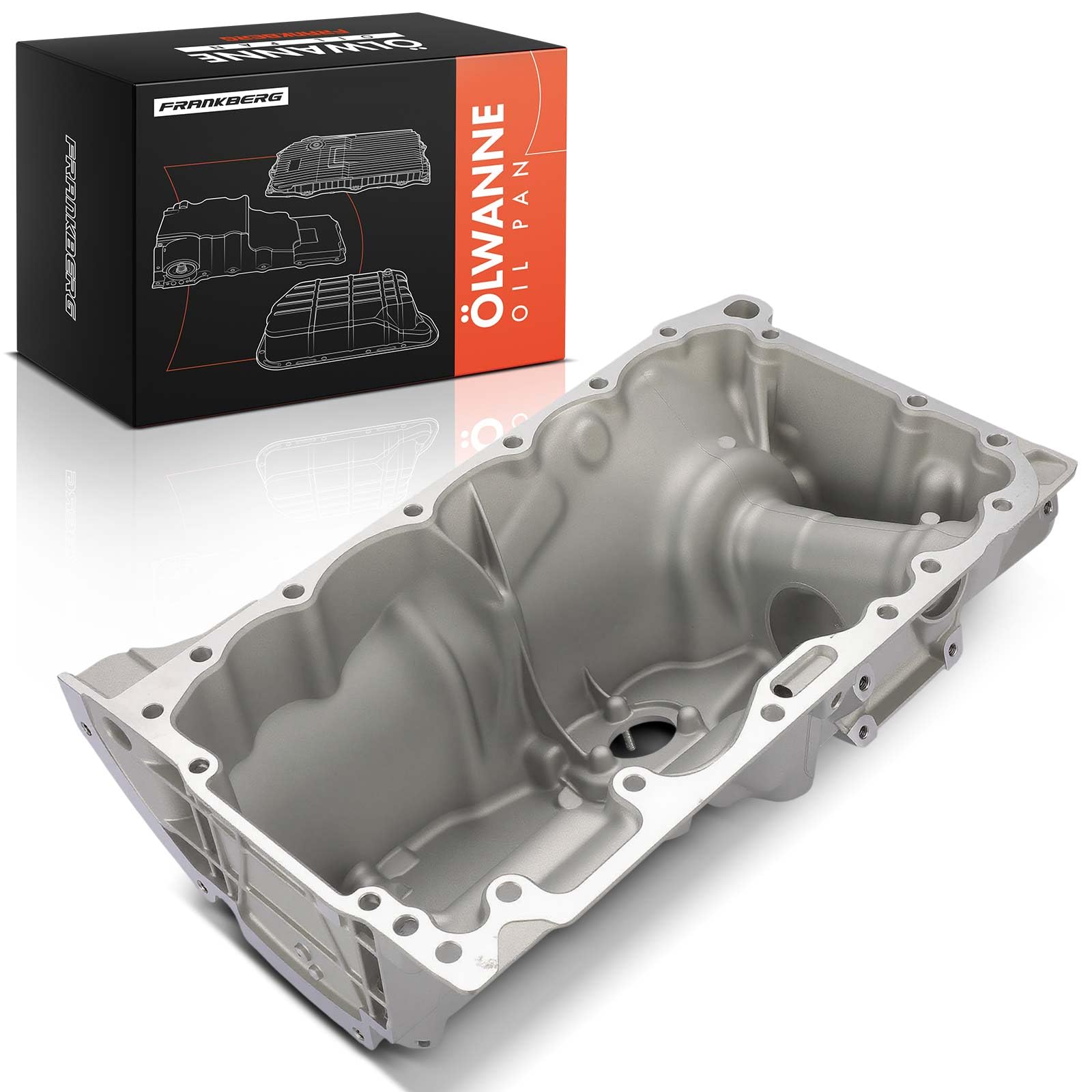 Frankberg Coppa dell'olio coppa dell'olio motore 11138580124 | Compatibile con: Serie 3 Touring G21 G81, X3 F97 G01 G08, X3 G45, Serie 3 G20 G28 G80, X4 F98 G02, Serie 5 Touring G31