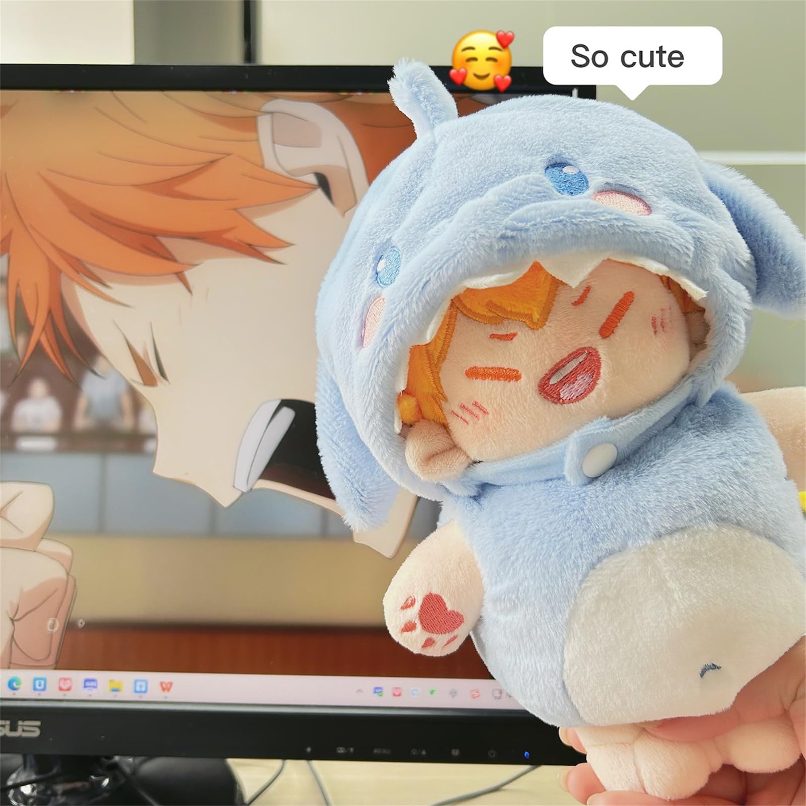 アニメキャラクター ぬいぐるみ2体セット Amazon.co.jp: JCvCX Duable ポニーテールガール ぬいぐるみ