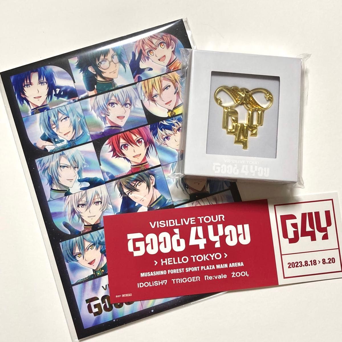 Amazon.co.jp: アイナナ G4Y 東京 七瀬陸 ピンズ カード チケット 