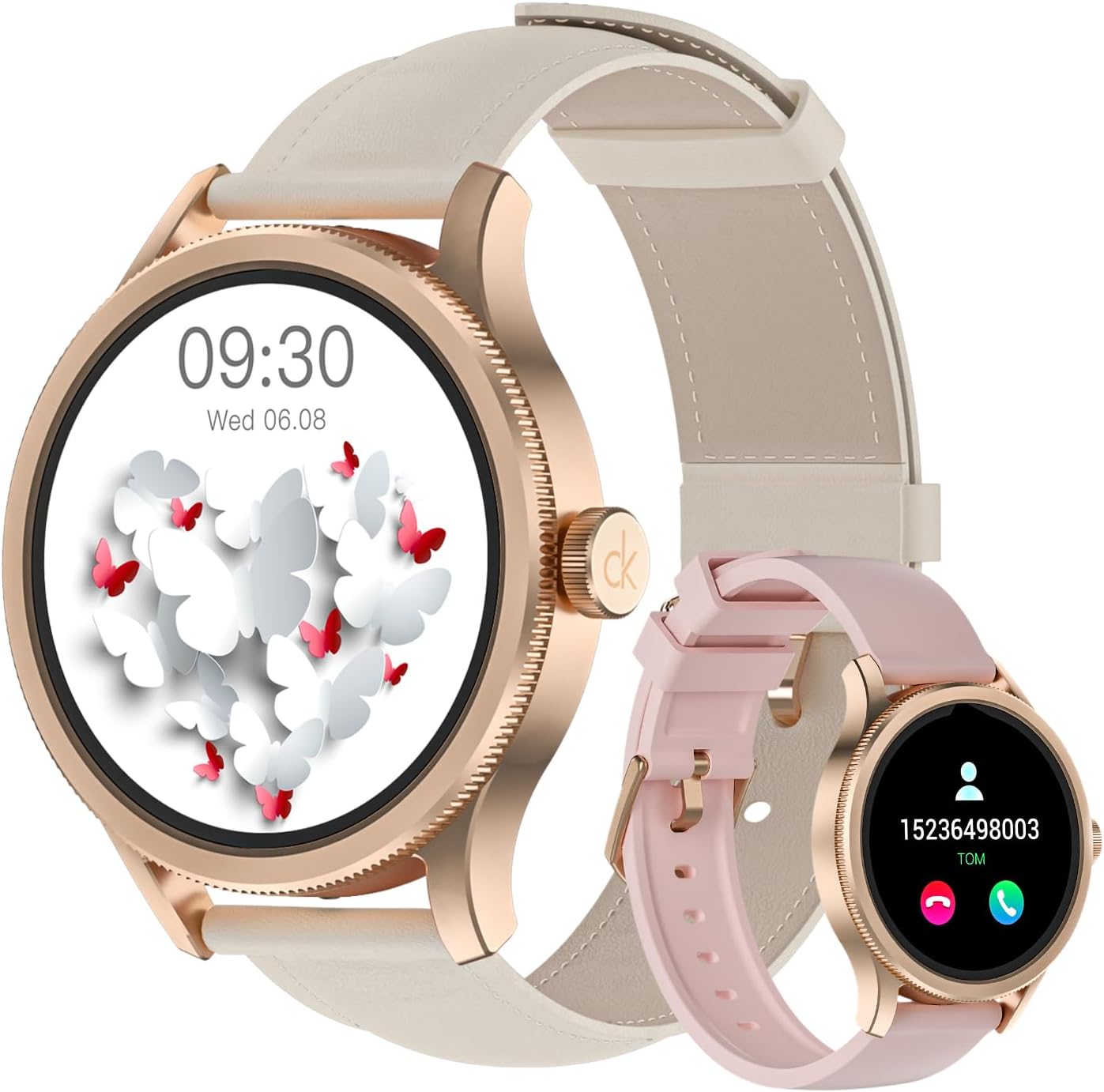 Amazon.com: Smart Watches for Women, Fitness Tracker Smartwatch for ...