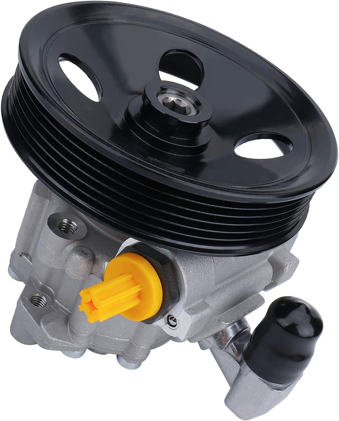 IRONTEK 21-157 Power Steering Pump with Pulley for 2007 for Mercedes E350 3.5L, 2006 2007 for Mercedes ML500 5.0L, 2007 for Mercedes E550 5.5L, 2006 2007 R500 5.0L, 2006 ML350 3.5L, 2006 R350 3.5L