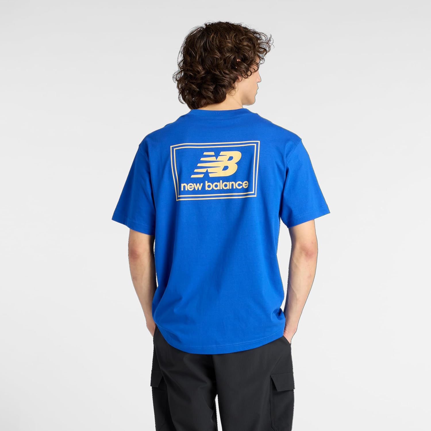 New Balance Mens Woven Label T-Shirt - Image 3