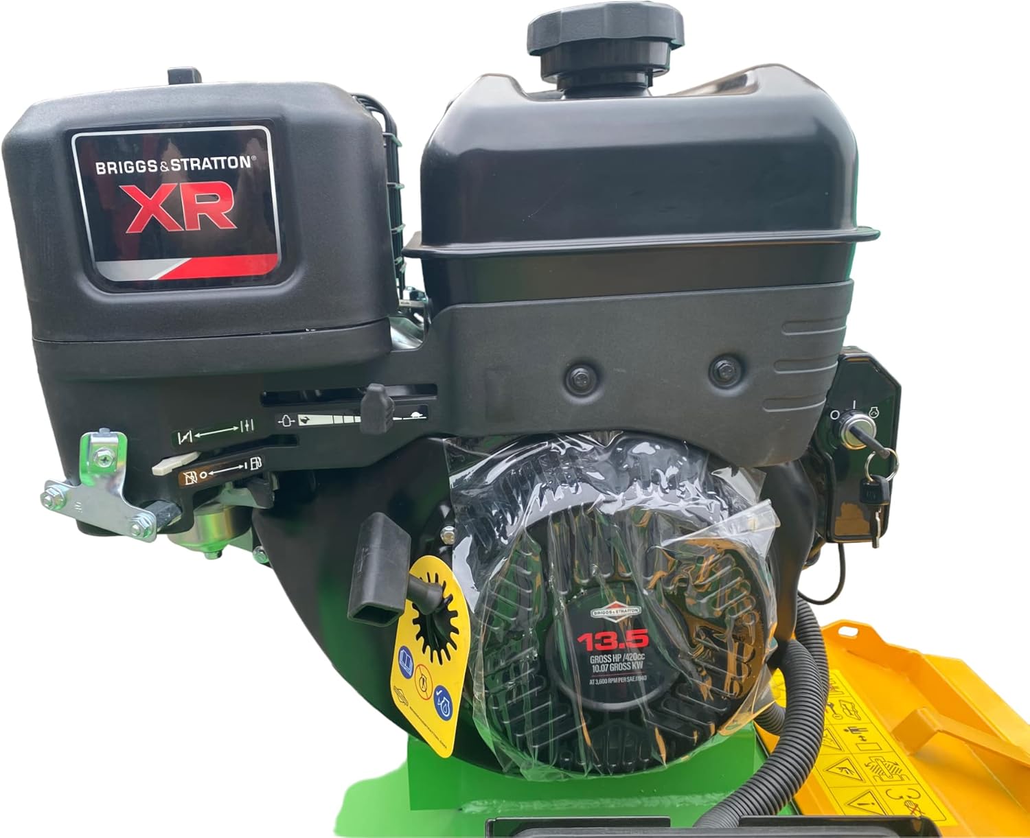 Briggs & Stratton engine on the Victory MATV-60 flail mower