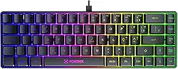 Teclado Gamer Fortrek Fearless 65 Compact Preto