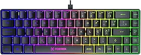 Teclado Gamer Fortrek Fearless 65 Compact Preto