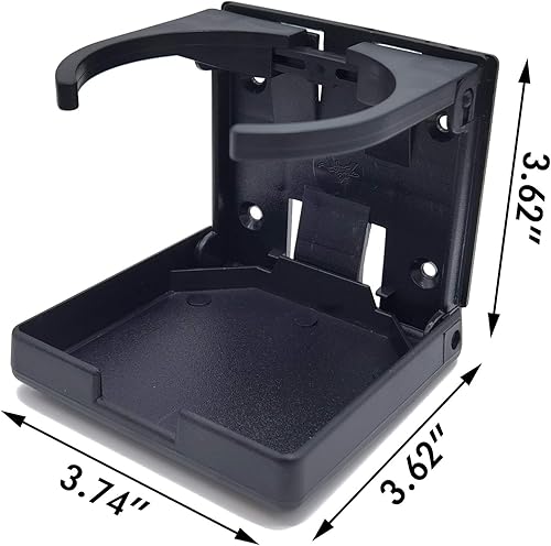 Miniatura 2 de Portavasos plegables para bebidas, 2 unidades, para caravanas, camiones, automóviles, caravanas, furgonetas, barco, casa, oficina, 2 unidades