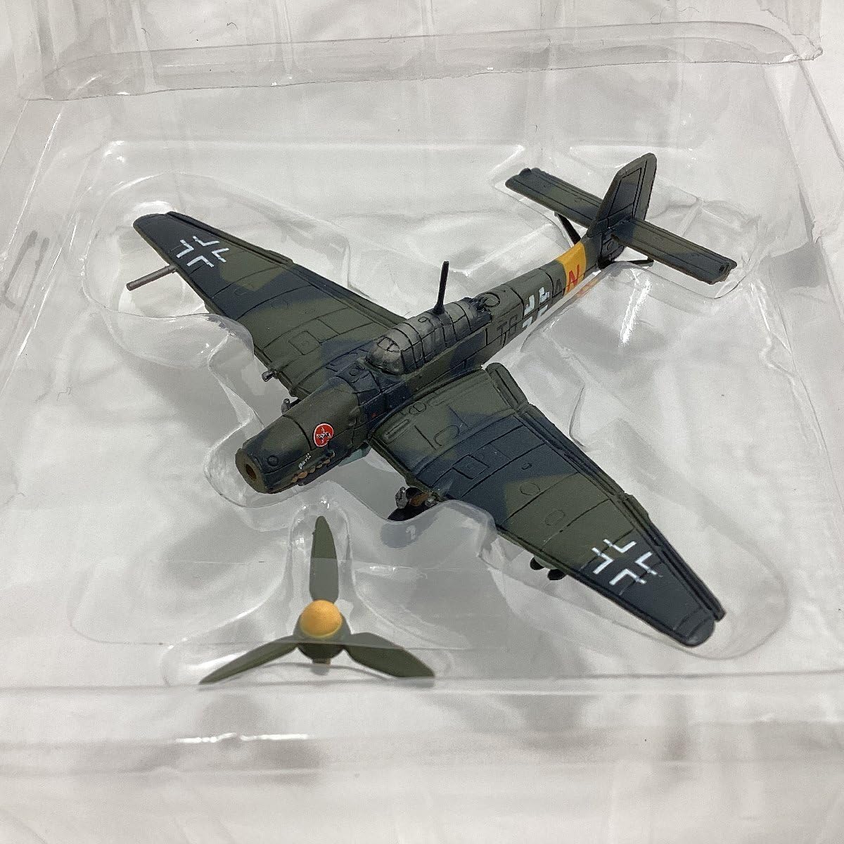 【希少・ノーマルコンプ6種・1/144 欧米向け・新品未開封】ユンカースJu87 Amazon | 1/144 童友社 マイクロアーマー 第6弾 ドイツ ユンカース