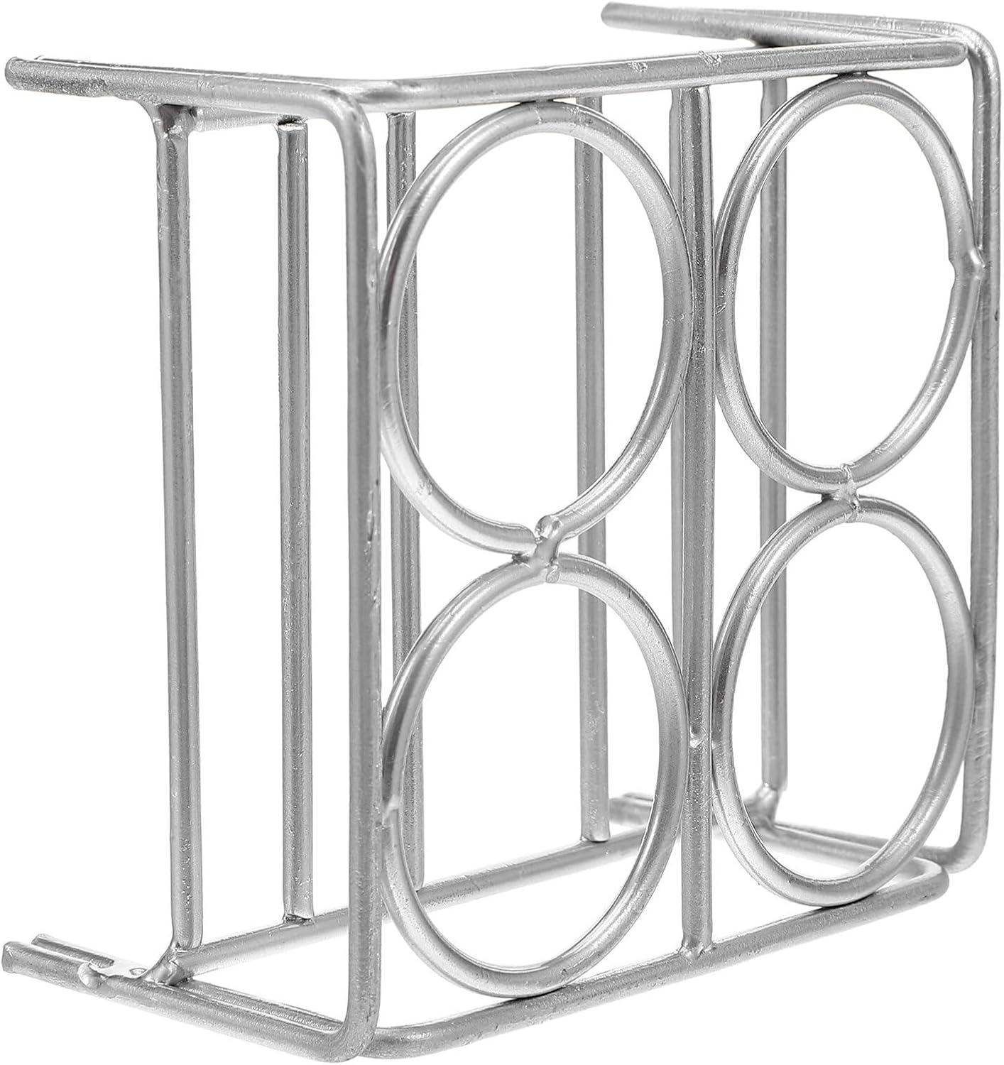 MAGICLULU Metal Alloy Wire Crucible Stand Four-hole Laboratory Rack 36mm Aperture Scientific Experiment Support Holder for High-temperature Lab Use
