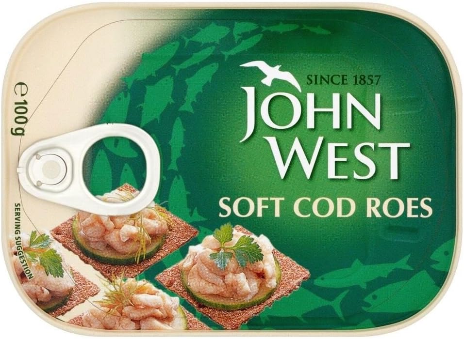 John West Cod Soft Roes (100g) - Pack of 2