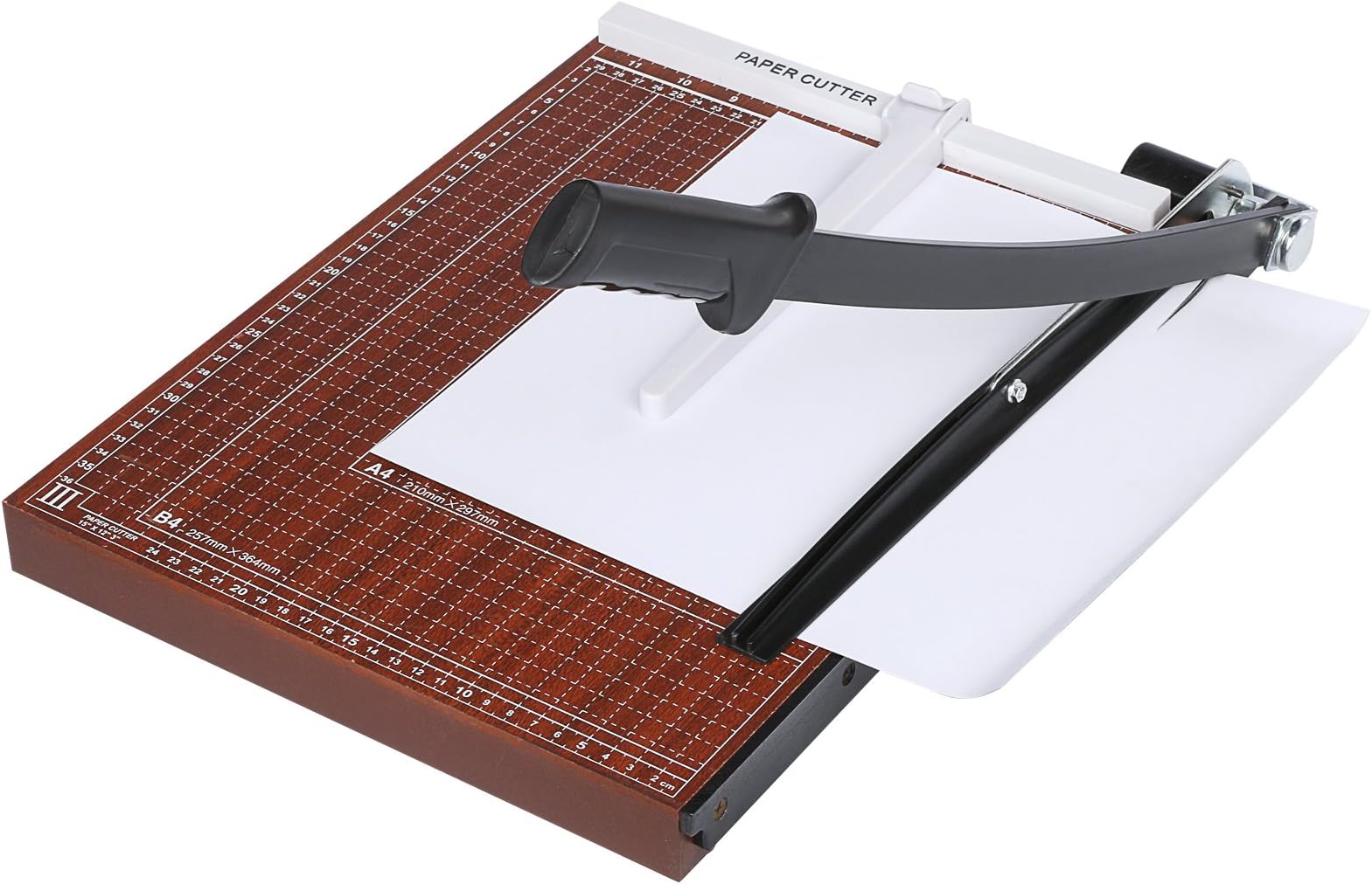 flabor Professional Paper Trimmer Guillotine Paper Cutter A3 A4 B4 for Home Office, 14 Sheet Paper Photo Card Cutting