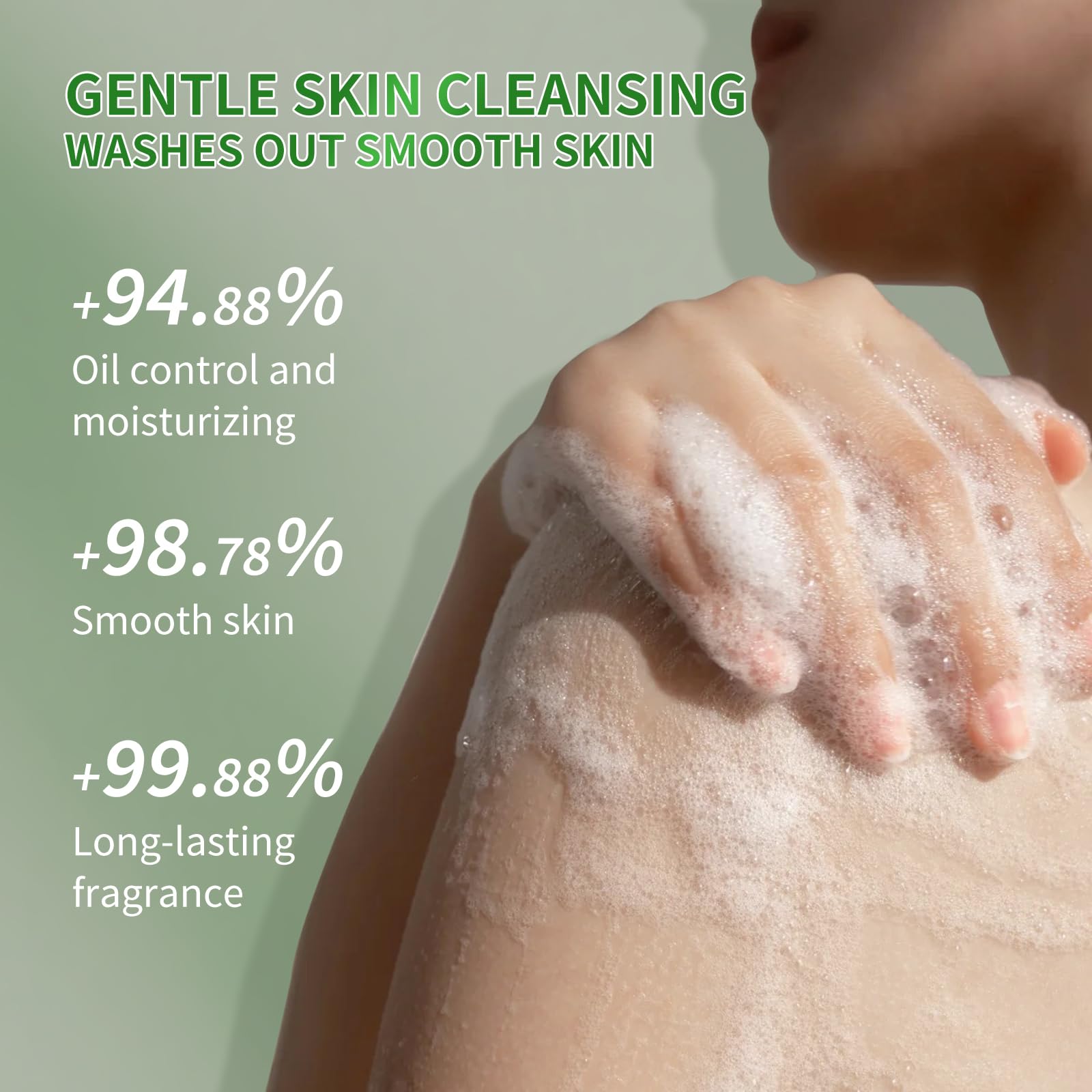 SUPIYA Mosturizing Body Wash for 24 Hr, Natural Shower Gel Gentle Cleanses - Image 2