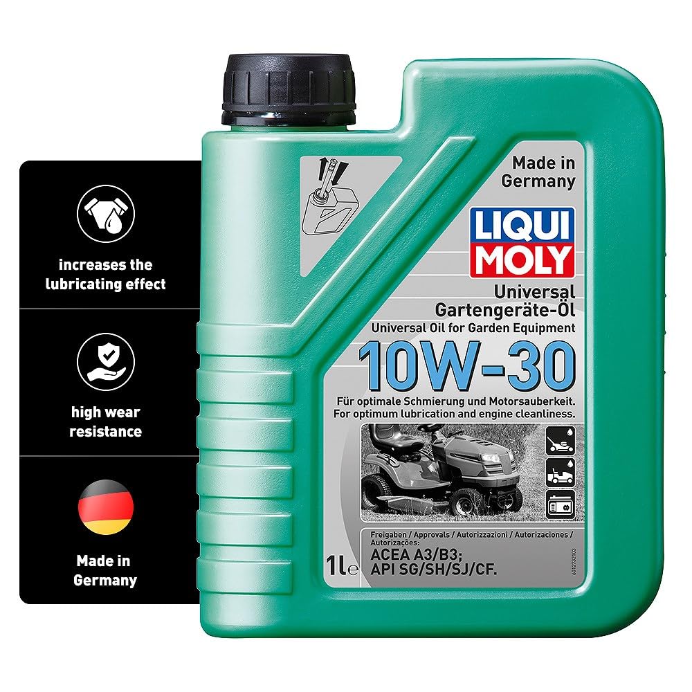 2 x Liqui Moly 1273 Universale Giardino Dispositivi per Olio 10 W De 30 De 4 Del 1l