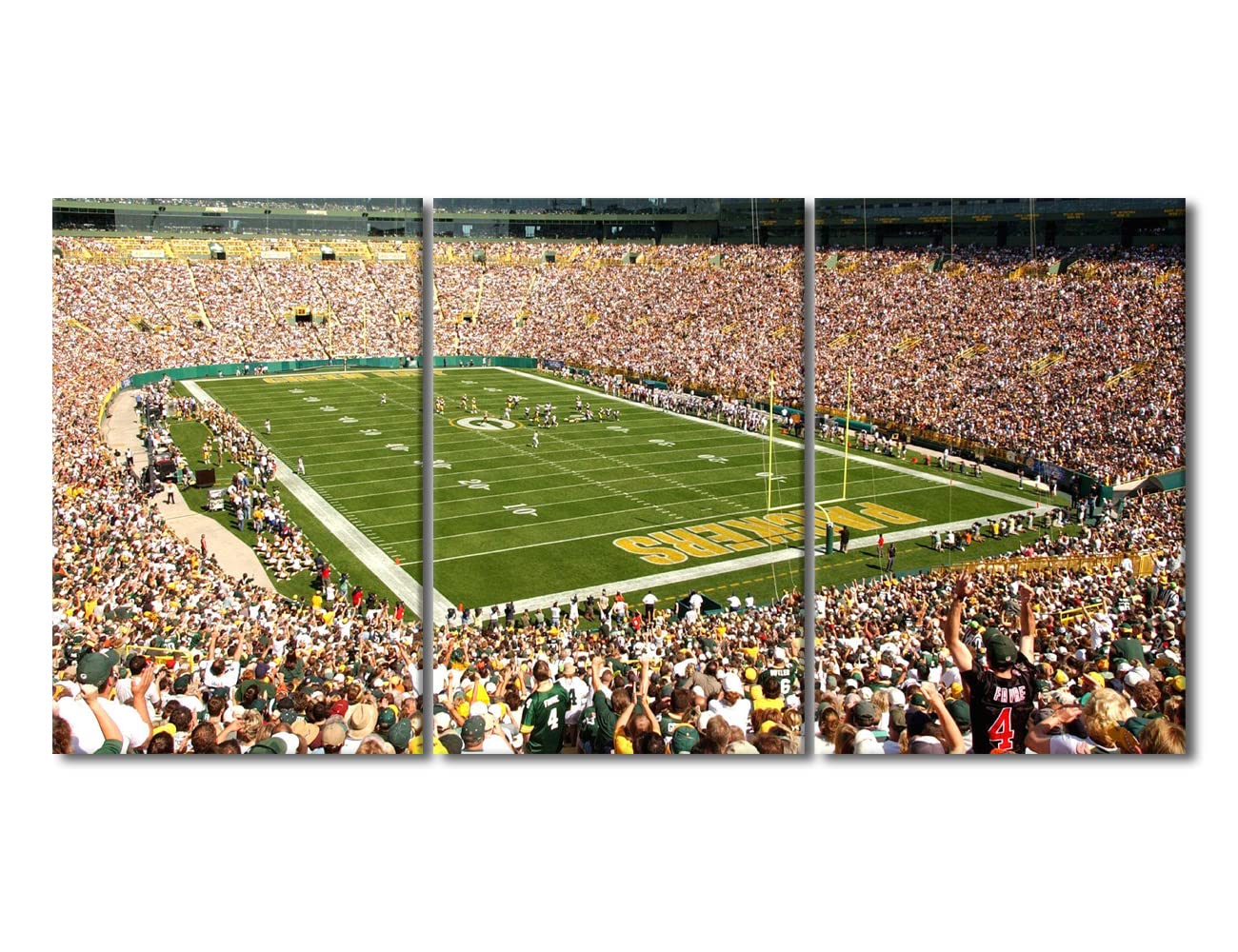 Football Lambeau Field déco murale prête à poser sans cadre à acheter