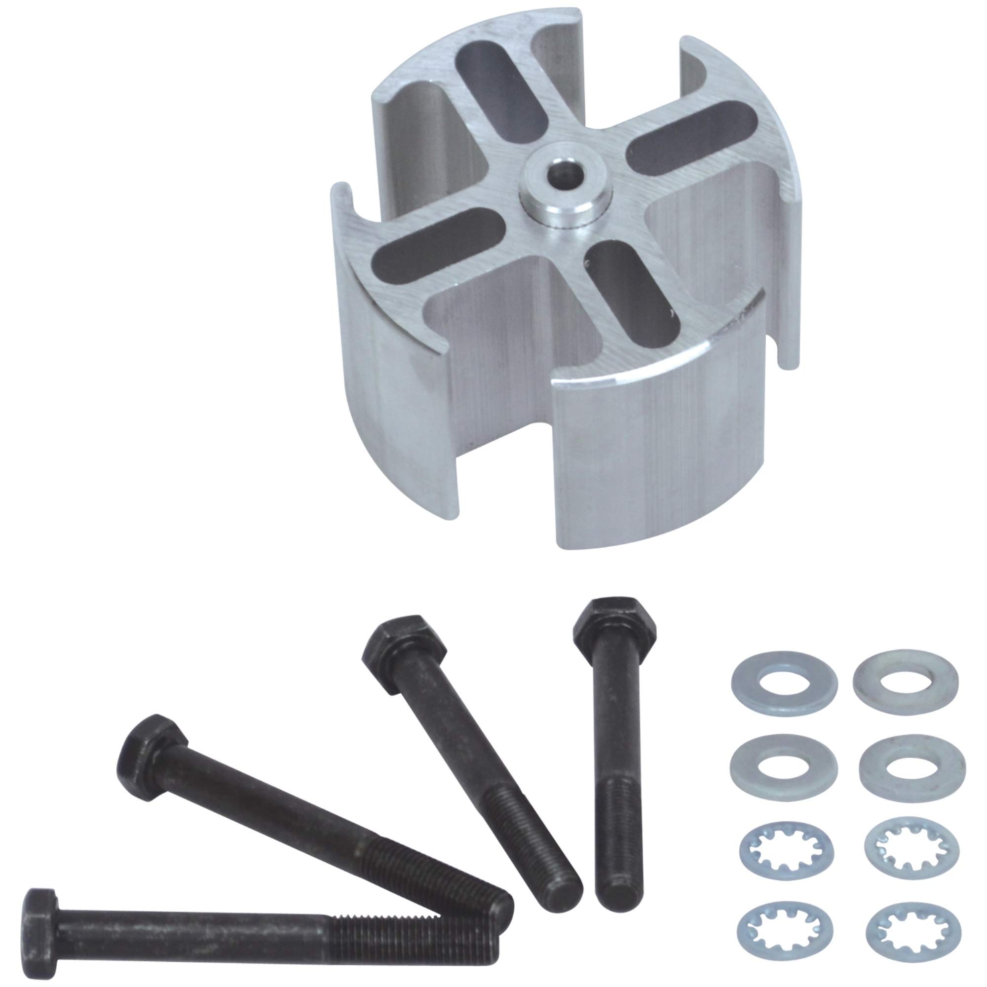14538 Mill Finish 2" Fan Spacer Kit