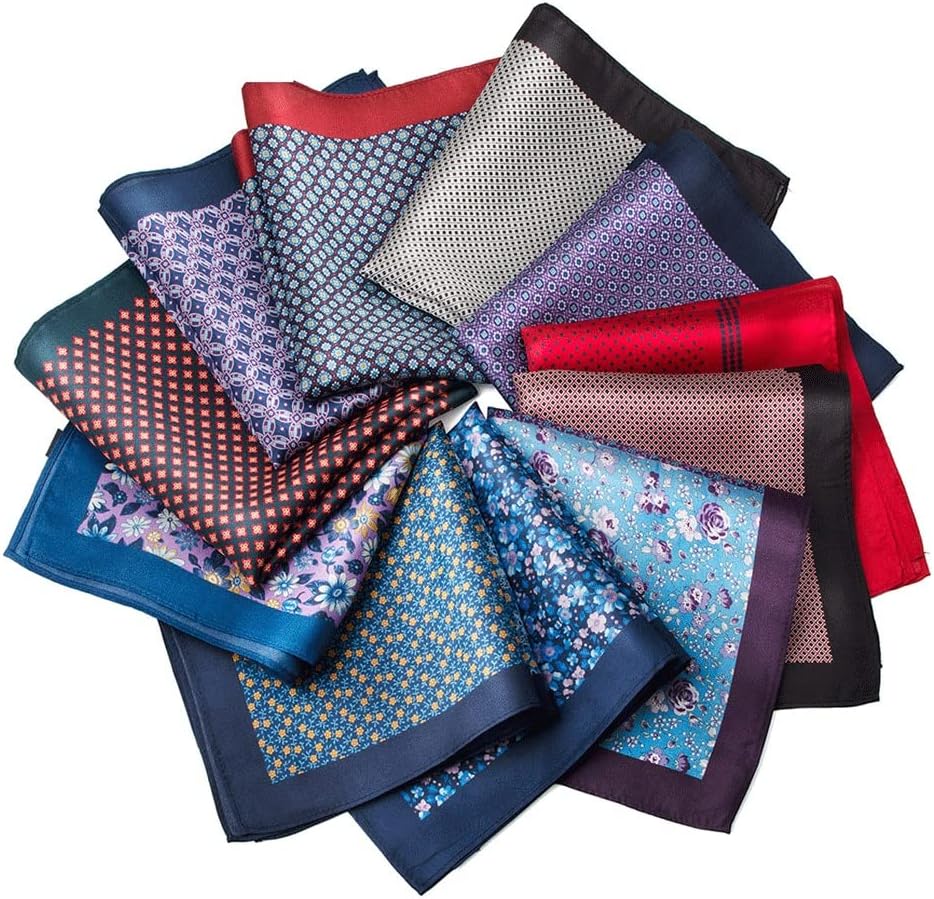 Chest Scarf Printed Handkerchief Men's Suit Pocket Towel Square Accessory