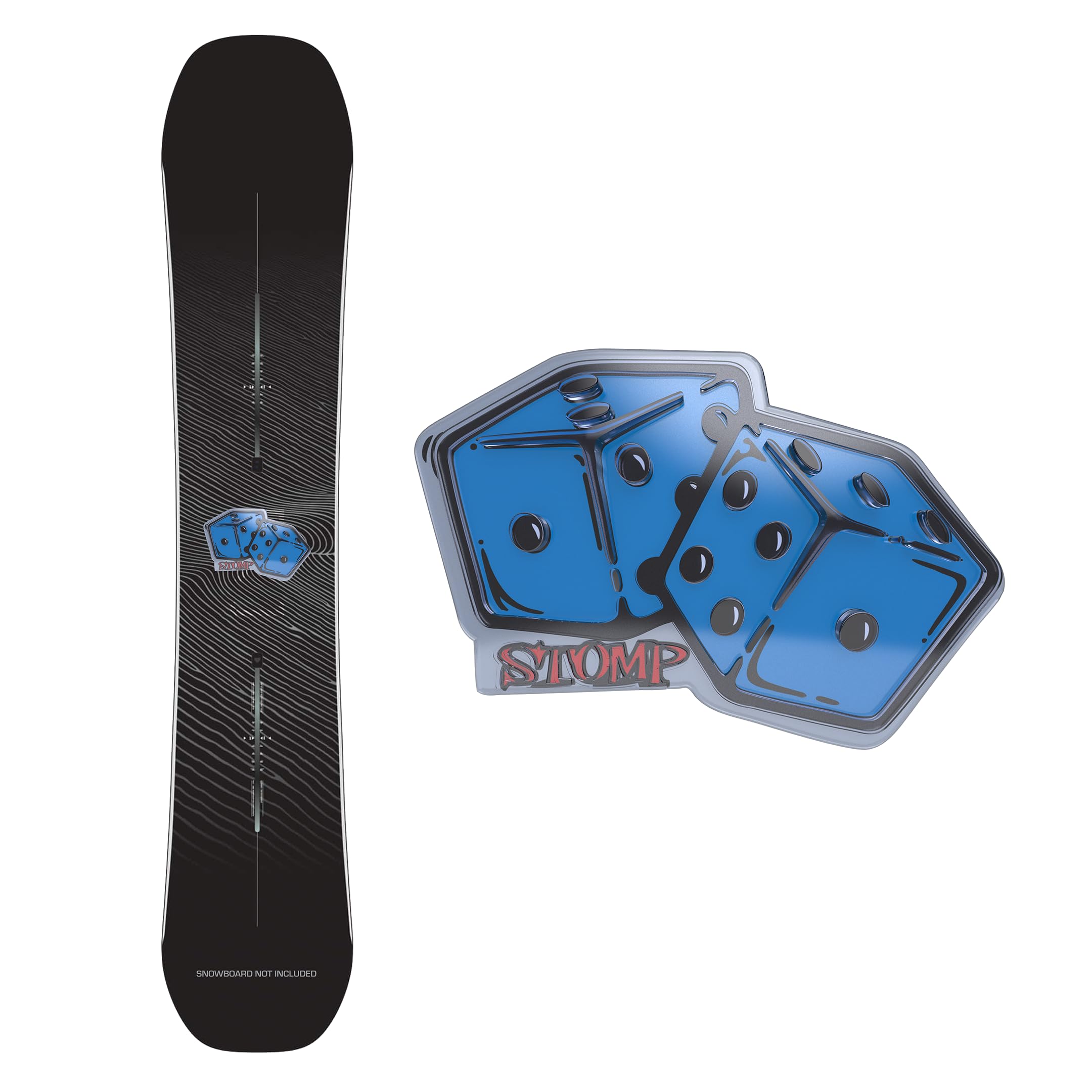 Snowboard Stomp Pads Burton Medium Spike Matte - Du Produktbild-Vorschau 2