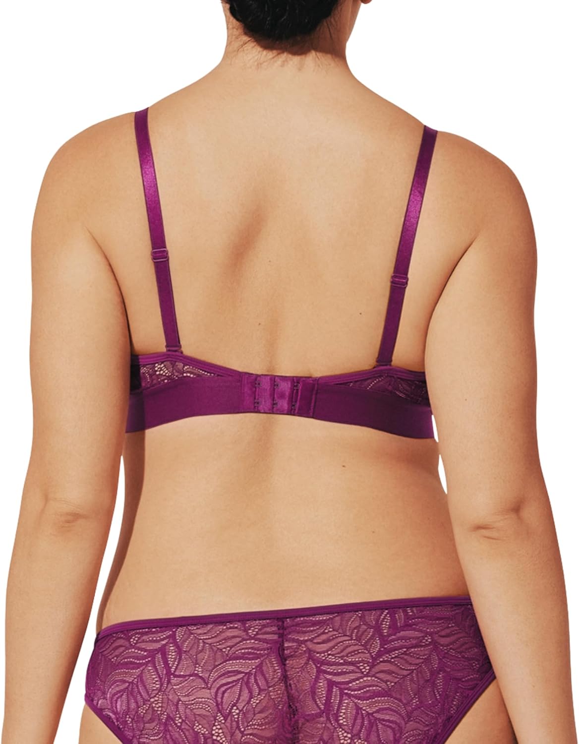 ThirdLove Feather Lace Bralette for Women, Wireless, Adjustable Straps, Convertible X-Back, Removable Cups, Back Closure - Image 2